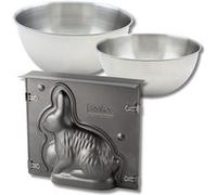 Set pâtisserie avec moule 3D lapin de Pâques 600 ml, 2 bols à mixer et spatule Zenker