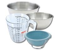 Set pâtisserie avec moule demi-sphère pour gâteau créatif, 2 bols à mixer, verre mesureur et spatule Zenker