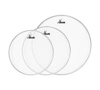 Set Peaux De Batterie Percussion Pack Drum Heads 12" 13" 16" Claire Seule Couche