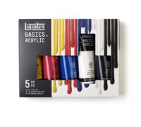Set Peinture Acrylique De 5 Tubes - Liquitex Basics