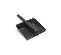 Set Pelle et balayette Brabantia - Dark Grey | Pelle et balayette avec Peigne intégré | Rangement Compact clipsable | Nettoyage Efficace | Set de Nettoyage Gain de Place | 33 x 9 x 24 cm
