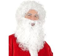 Set Père Noël perruque et barbe blanc