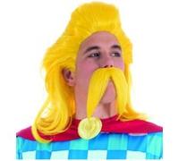 Set Perruque Et Moustache Assurancetourix© - Jaune Jaune G