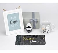 Set petit-déjeuner 3 pièces Super Dad Gold