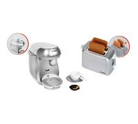 Set petit-déjeuner Bosch - KLEIN - 9233 - Machine à café, grille-pain et accessoires - Jouet d'imitation - Dès 3 ans