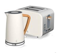 Set petit-déjeuner Bouilloire sans fil 1,7 L grille-pain 2 Nordic Vert 2200W SWA