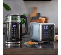 Set petit déjeuner digital noir