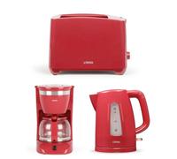 Set petit-déjeuner - LIVOO - Pack 3 en 1 - Bouilloire 1,7L 2200W - Grille-pain 2 fentes 750W - Cafetière 1,25L 750W