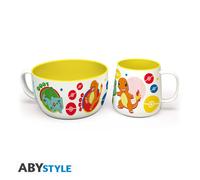 Set Petit Dejeuner Mug Bol Pokemon Pikachu