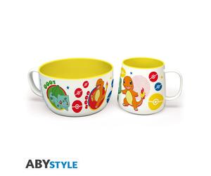 Set Petit Dejeuner Mug Bol Pokemon Pikachu