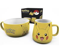 Set Petit Déjeuner POKEMON Mug + Bol Pikachu