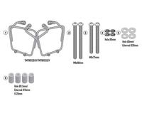 Set Petits Chassis Latéral, GIVI tmt9053 pour Sacs mt501, Royal Meteor Enfield