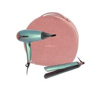 Set piastra per capelli GHD Dreamland Deluxe Platinum e styler e asciugacapelli Helios