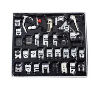 Set pied machine droite tige basse | Pied à cintrer 32 x Accessoire Droit Précision Multifonctionnel Pour Machines à Canne Basse, Débutants Et Couturières