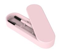 Set Pinceaux Silicone Sourcils et Cils, 3 Pièces, Rose | Boîte Portable, Séparation des Cils, Brosse pour Gel à Sourcils, Usage Quotidien ou Extérieur
