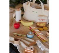 Set pique-nique en bois FSC® caramel TU