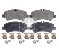 Set plaquette de frein, Frein à disque Axial arrière pour FORD TOURNEO