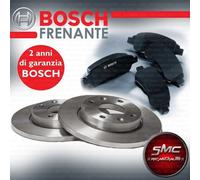 Set Plaquettes Comprimés Frein 2 Disques BOSCH Alfa Romeo 147 1.9 JTD Mjet Post