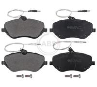 Set plaquettes frein, Frein à disque Axial avant pour CITROËN PEUGEOT 407 607