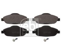 Set plaquettes frein, Frein de stationnement disque Axial avant pour PEUGEOT