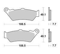 Set Plaquettes Frein SBS 176CT BMW 125 C1 00/03