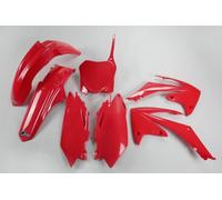 Set Plastique Carénage Honda Crf 250R 2010 Crf 450R 2009 - 2010 Rouge UFO Plast