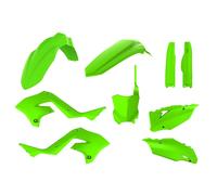 Set Plastique POLISPORT 90936 Vert pour Kawasaki 250 KX 2003-2008