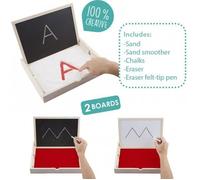 Set plateau et tableau multi-sensoriel de pré-écriture