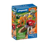 Playmobil – Zoo : tigre et visiteur