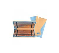 KnitPro Lot d'aiguilles Ginger pour veste 30 cm Bois Marron