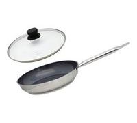 Set Poêle 28 cm céramique sans PFAS et couvercle Profi Therm Platinum Elo