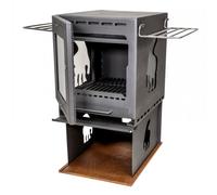 Set poêle à bois de camping NORDISK Torden Wood Burner Set (Black) TU