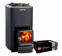 Set poêle de sauna à bois Harvia M3 SL avec pierres de sauna