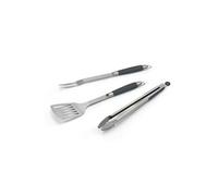 Barbecook Set d'ustensiles de barbecue INOX 44 cm avec poignée silicone