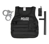 Set Policier 7-9 ans - 4 accessoires Gris