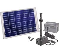Set pompe solaire Esotec 101780 avec éclairage, avec batterie de stockage