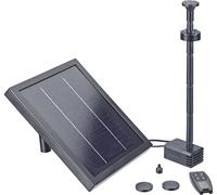 PONTEC Fontaines pondosolar 250 Contrôle, Noir