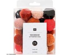 Set POMPONS MIXTE HALLOWEEN - Rico Design(...) - Orange Orange G