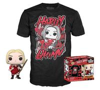 Set Pop Figure & Tee DC Comics Escuadron Suicida Harley Quinn (Medium)