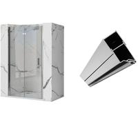 Set porte de douche Rea Molier REA-K6371, profil magnétique Rea Molier REA-K3261