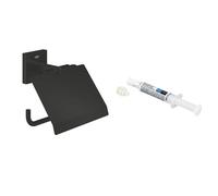 Set porte-papier toilette Grohe Start Cube 411022430, colle Grohe QuickGlue 41127000