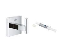Set porte-serviettes Grohe Start Cube 40961000, colle Grohe QuickGlue 41127000