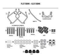 Set Porte-Valises Latéral GIVI plo1188mk Monokey Honda X-Adv 750 (Partir 2021)