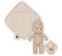 Set poupon et accessoires ecru, jaune, vert TU