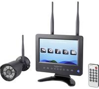 Set pour caméra de surveillance Sygonix SY-4548736 4 canaux avec 1 caméra 1280 x 720 pixels 2.4 GHz