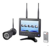 Set pour caméra de surveillance Sygonix SY-4548736 4 canaux avec 1 caméra 1280 x 720 pixels 2.4 GHz