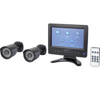 Set pour caméra de surveillance Sygonix SY-4600588 AHD 2 canaux avec 2 caméras 1280 x 720 pixels