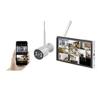 Set pour caméra de surveillance Sygonix SY-5046554 - 8 canaux avec 1 caméra 1920 x 1080 pixels 2.4 GHz