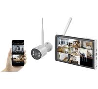 Set pour caméra de surveillance Sygonix SY-5046554 - 8 canaux avec 1 caméra 1920 x 1080 pixels 2.4 GHz