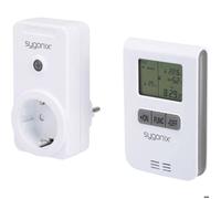 Sygonix RS2W sans fil Set pour commande de chauffage fiche intermédiaire Puissance de coupure (max.) 3500 W Portée max. 150 m